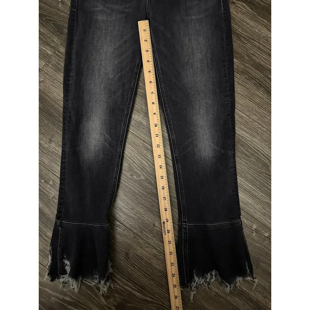 MOTHER Cha Cha Chew Leave the Light On Flare Jeans size 28 - Picture 2 of 8